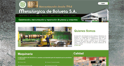 Desktop Screenshot of bolueta.com