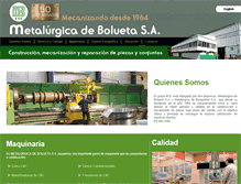 Tablet Screenshot of bolueta.com